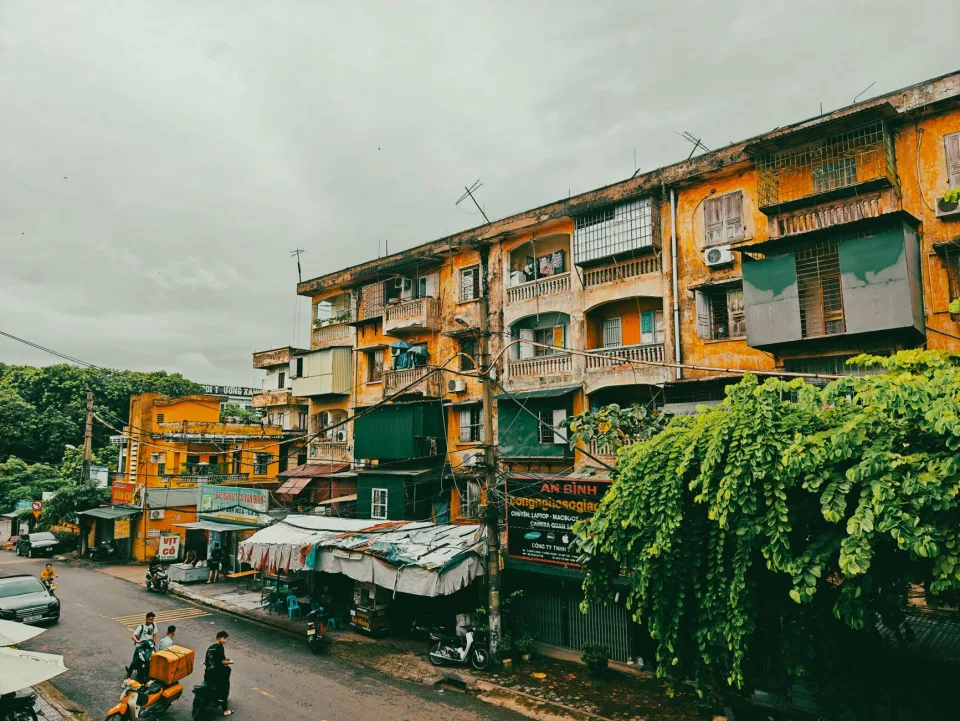 Đường vào khu dân cư